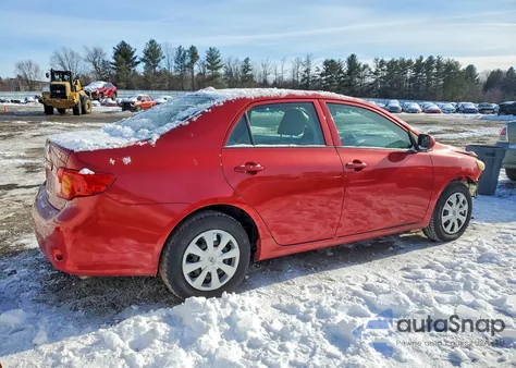 2010 Toyota Corolla Base z USA, uszkodzony, nr VIN 1NXBU4EE6AZ222749